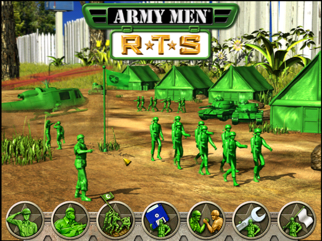 Army Men RTS screenshot 3 for Gamecube